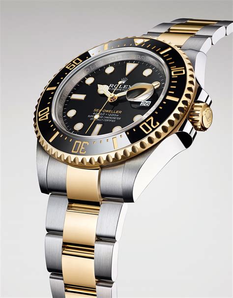 rolex oyster perpetual sea-dweller steel and gold|Rolex Sea-Dweller watch price.